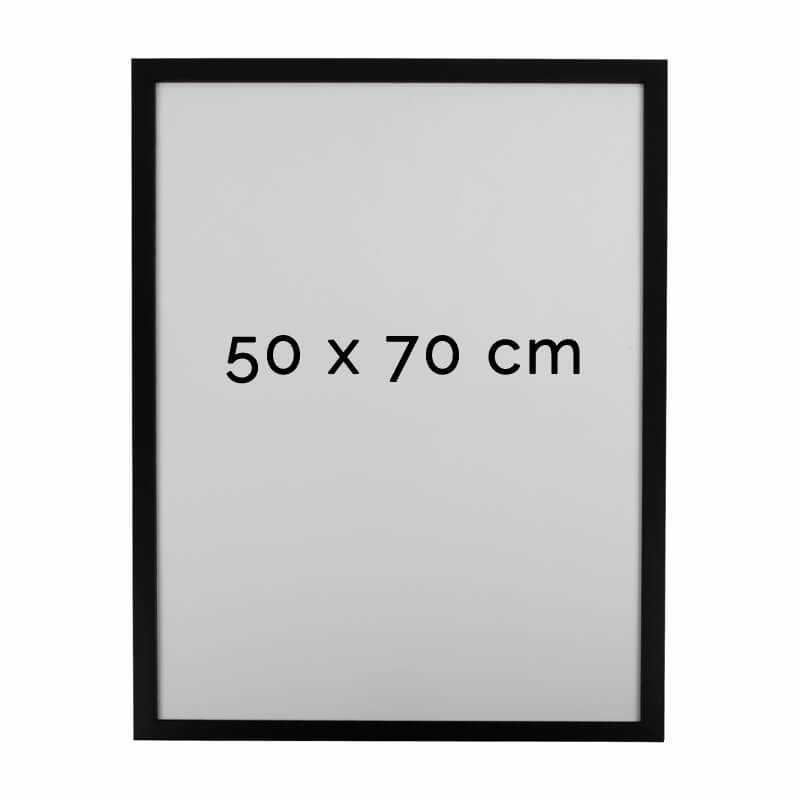 contact Te Manhattan Picture frame black wood 50 x 70 cm - Järsi