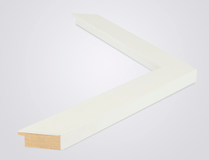 Peegel 4cm laia valge puitraamiga, 4020-3 - Image 3