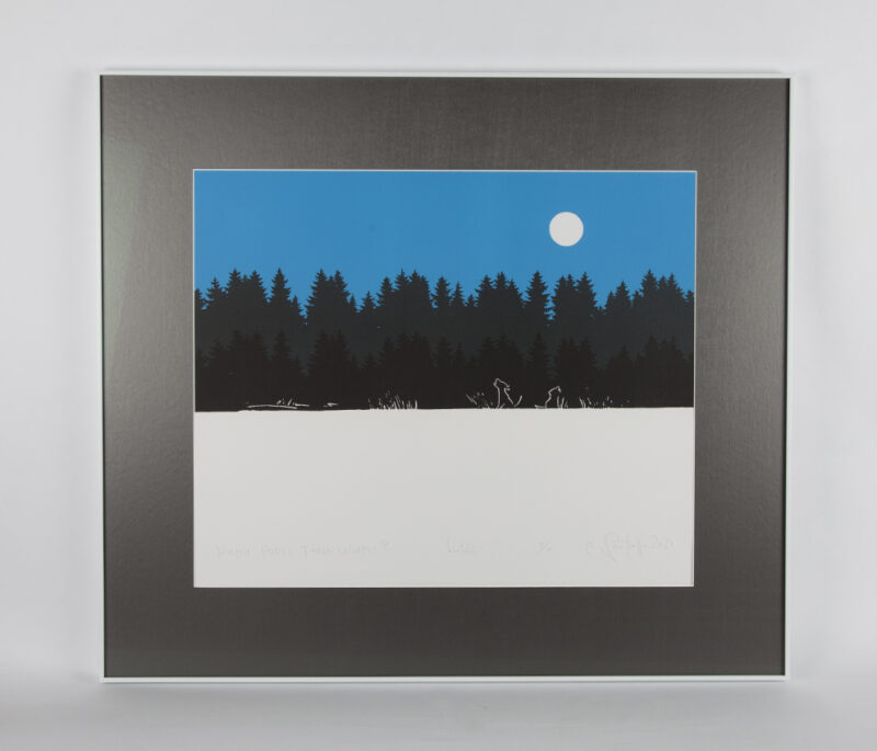 Navitrolla - "Kuhu poole täna ulume?" 73x64,5cm