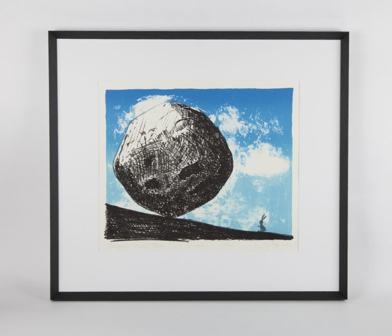 Navitrolla - "Rolling stone blue" 70x63cm