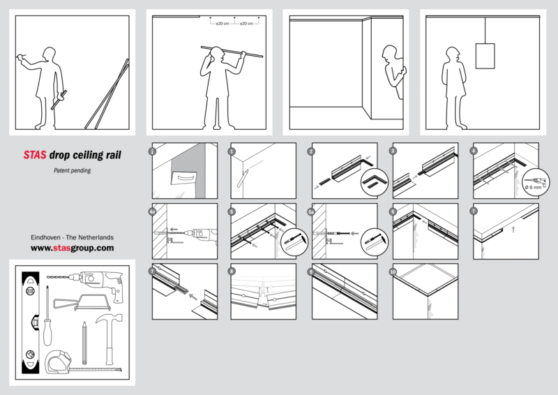Drop Ceiling Rail - Ripplagede siin - Image 3