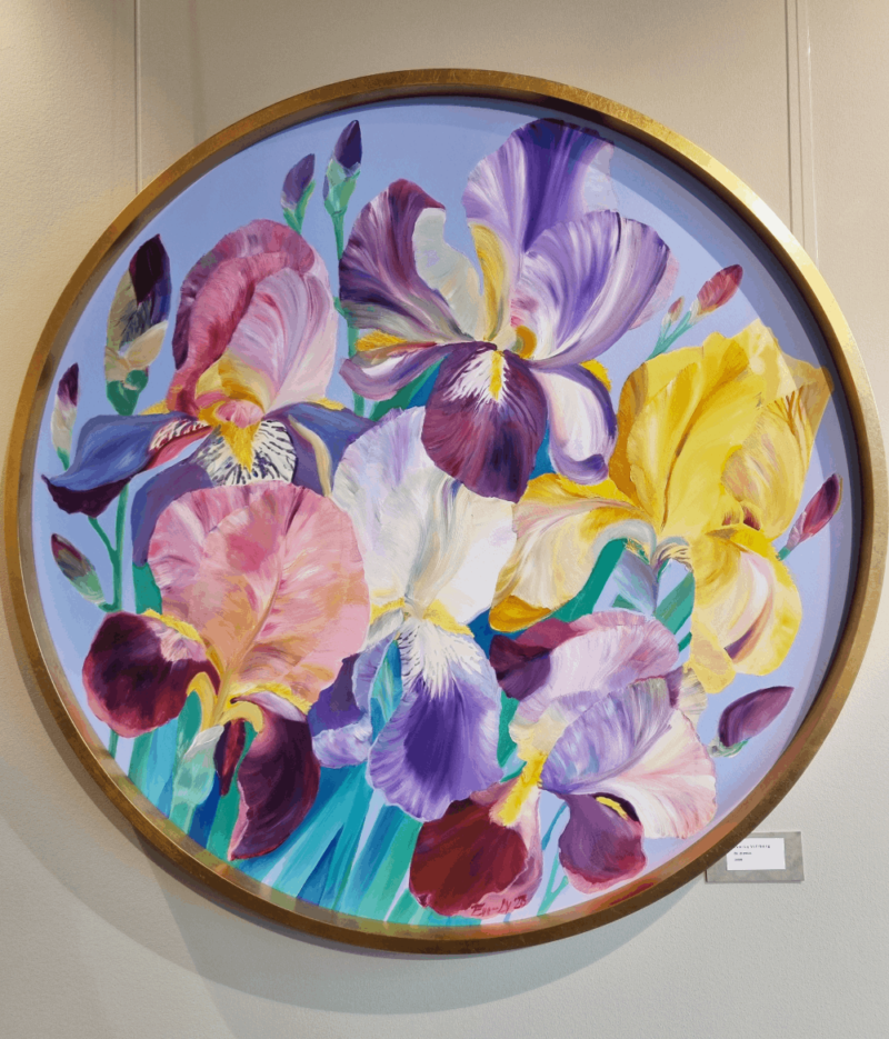 Eve-Ly Villberg - "Lilled" Ø 100cm