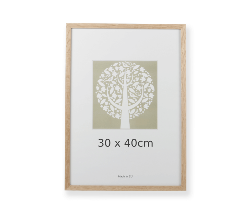 Pildiraam naturaalne tamm 30x40cm
