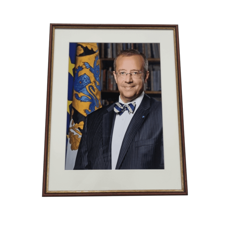 Vabariigi presidendi ametlik foto - Toomas Hendrik Ilves (Eesti Vabariigi president aastatel 2006–2016)